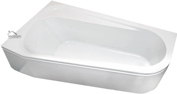 Eckwanne Acryl Fortuna 150 x 85 links 